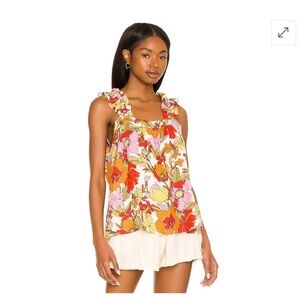 NWT. Show Me Your Mumu Mazzy Ruffle Tank Top.
